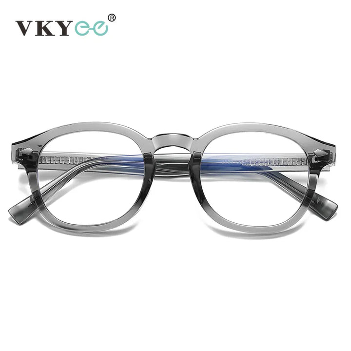 Vicky Unisex Full Rim Square Tr 90 Titanium Eyeglasses 2096 Full Rim Vicky