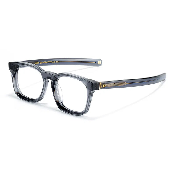 Nobler Unisex Full Rim Square Acetate Eyeglasses 841053 Full Rim Nobler C4