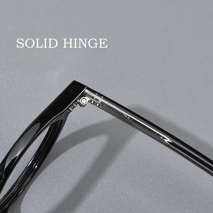 Yimaruili Unisex Full Rim Round Acetate Eyeglasses Kbt9861 Full Rim Yimaruili Eyeglasses