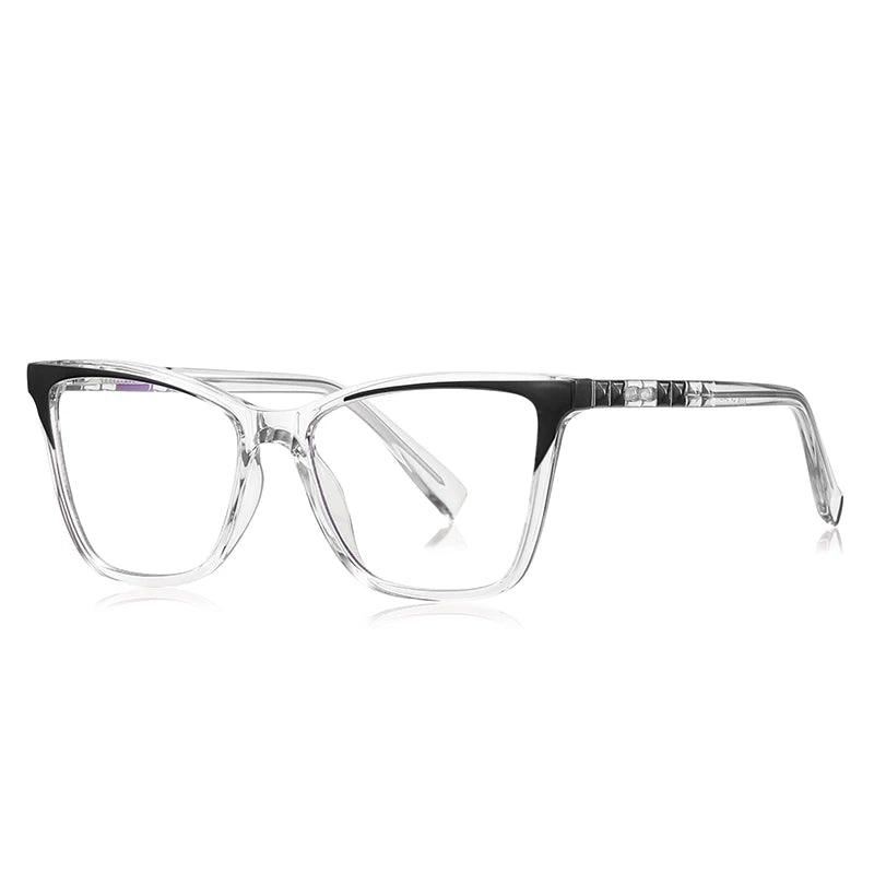 Vicky Unisex Full Rim Square Tr 90 Stainless Steel Reading Glasses 2116 Reading Glasses Vicky PFD2116-C2 Prescription custom
