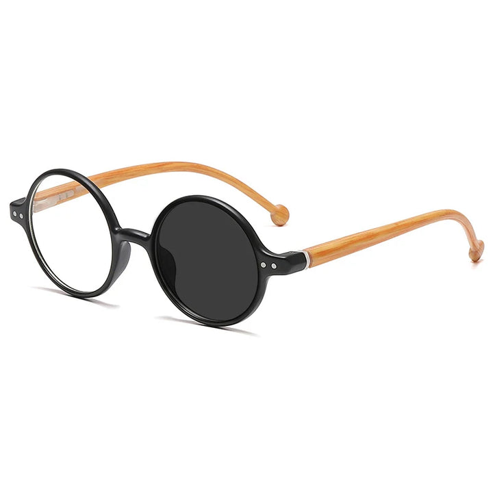 Kocolior Unisex Full Rim Round Acetate Hyperopic Reading Glasses 5067 Reading Glasses Kocolior Photochromic H M 0 