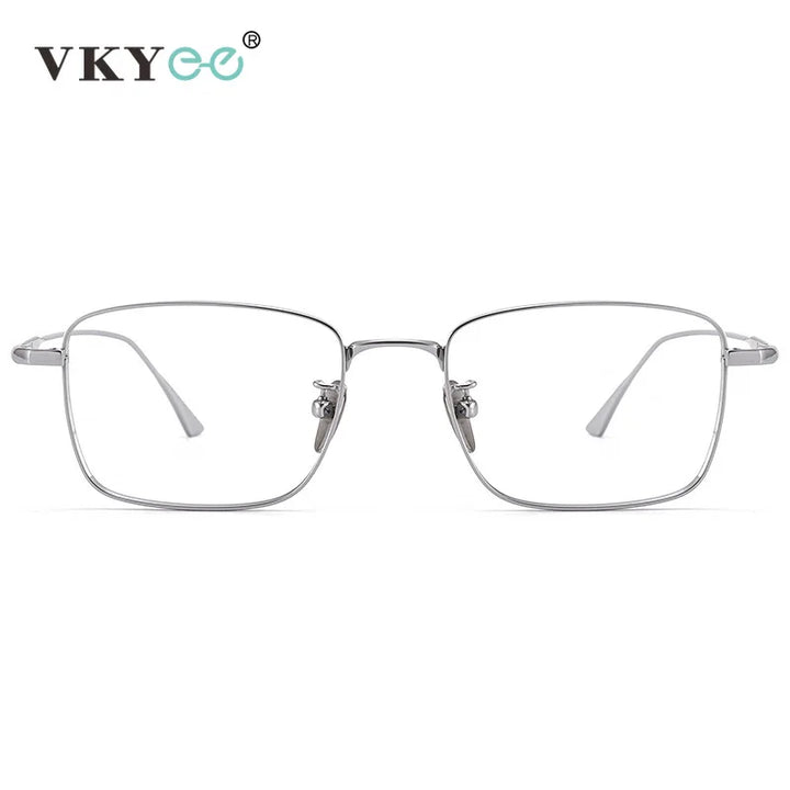 Vicky Women's Semi Rim Square Titanium Reading Glasses 441908 Reading Glasses Vicky