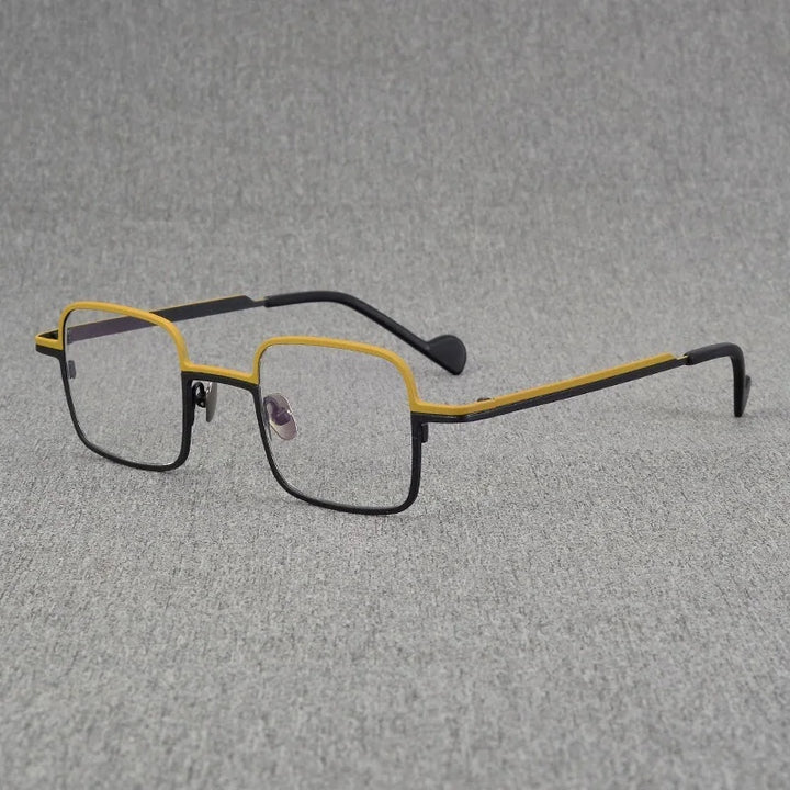 Nobler Unisex Full Rim Square Titanium Eyeglasses 185746 Full Rim Nobler C3