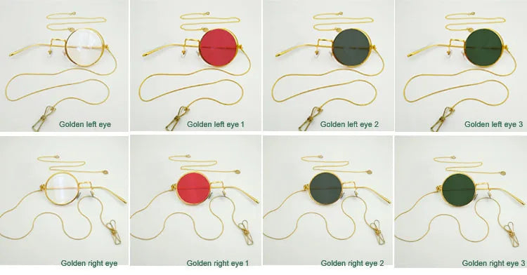 Yujo Unisex Cosplay Full Rim Alloy Monocle Gr7763 Monocle Yujo