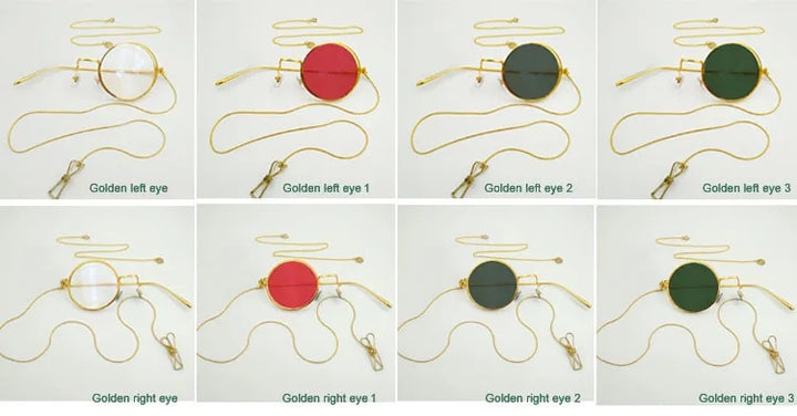 Yujo Unisex Cosplay Full Rim Alloy Monocle Gr7763 Monocle Yujo