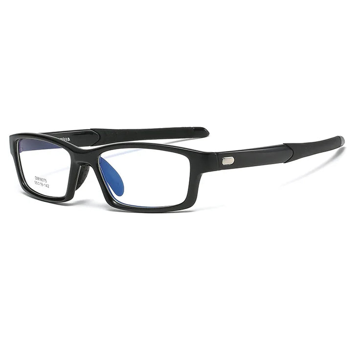 Gmei Men's Full Rim Rectangle Tr 90 Titanium Sport Eyeglasses Full Rim Gmei Optical C1