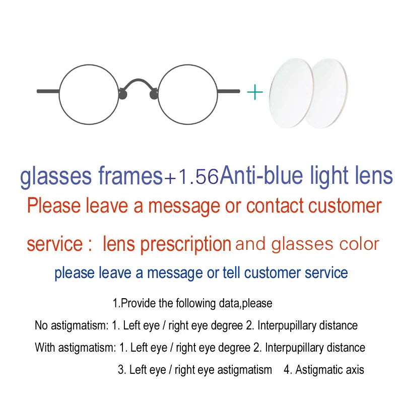 Yujo Women's Full Rim Oval Titanium Adjustable Bridge Eyeglasses 13045 Full Rim Yujo 1.56lens CHINA