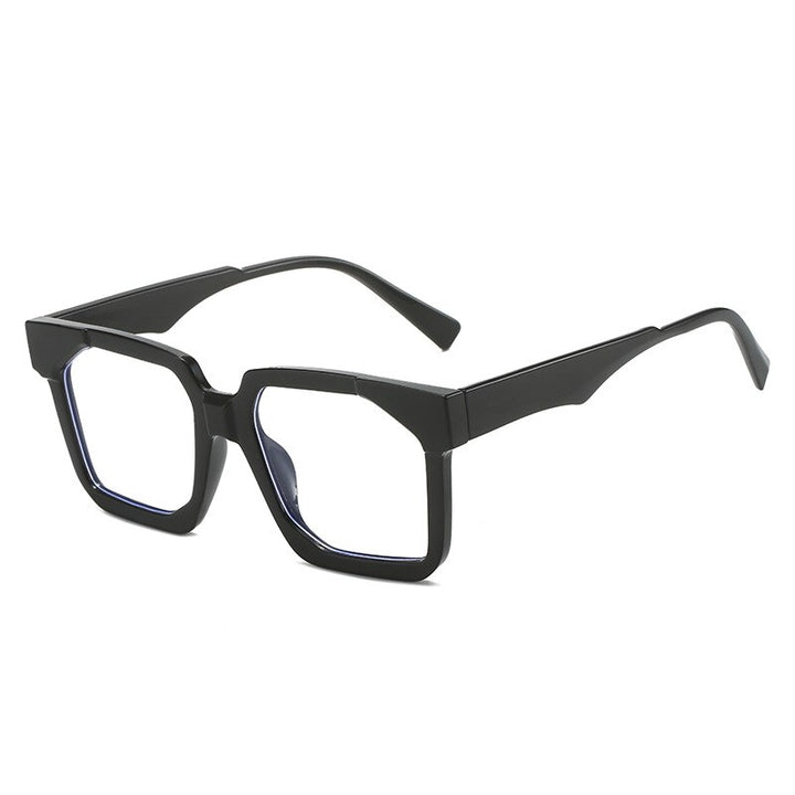 CCspace Unisex Full Rim Square PC Eyeglasses 56358 Full Rim CCspace Green
