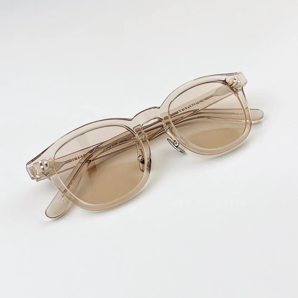 Black Mask Unisex Full Rim Square Acetate Sunglasses 484022 Full Rim Black Mask