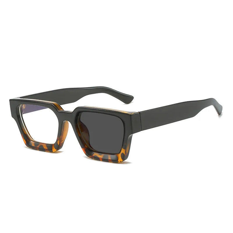 Kocolior Unisex Full Rim Square Acetate Hyperopic Reading Glasses 229402 Reading Glasses Kocolior