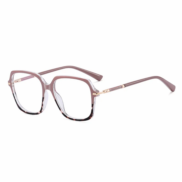 Ralferty Women's Full Rim Square Acetate Eyeglasses 82248