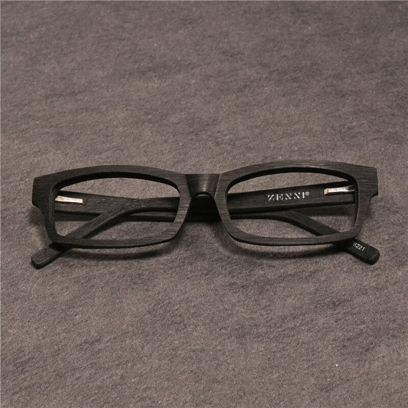Cubojue Unisex Full Rim Rectangle Tr 90 Titanium Myopic Reading Glasses 521828m Reading Glasses Cubojue