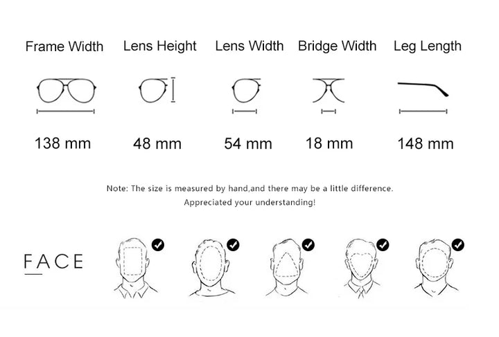 Krasivyy Women's Rimless Polygon Titanium Eyeglasses K5930 Rimless Krasivyy