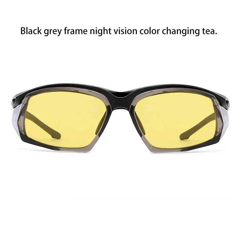 Vicky Unisex Full Rim Square Tr 90 Silicone Sport Sunglasses Reading Glasses Vicky WL1991-C5 non-prescription