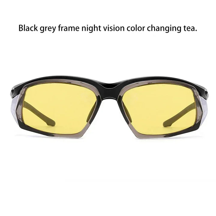 Vicky Unisex Full Rim Square Tr 90 Silicone Sport Sunglasses Reading Glasses Vicky WL1991-C5 non-prescription