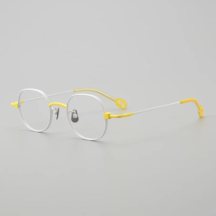 Muzz Unisex Full Rim Square Titanium Eyeglasses Mu1001 Full Rim Muzz C5