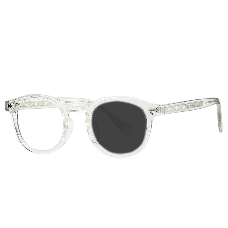 Kocolior Women's Full Rim Square Tr 90 Photochromic Reading Glasses 28025