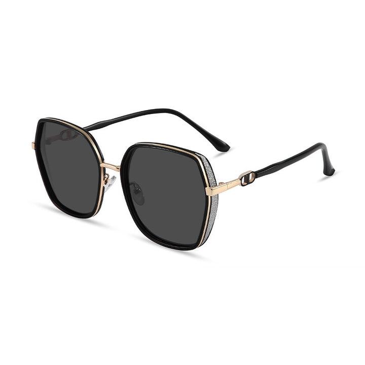 Zirosat Unisex Full Rim Square Alloy Acetate Polarized Sunglasses 8014 Sunglasses Zirosat