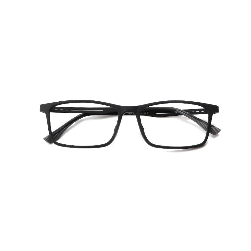 Xbora Unisex Full Rim Square Tr 90 Titanium Eyeglasses 2005