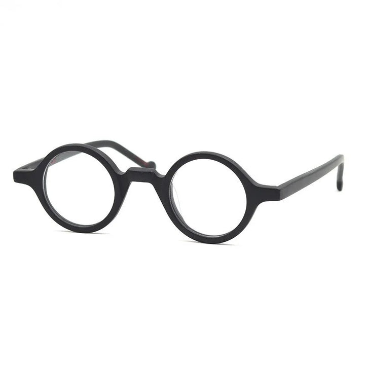 Hdcrafter Unisex Full Rim Round Small Acetate Eyeglasses A916 Full Rim Hdcrafter Eyeglasses