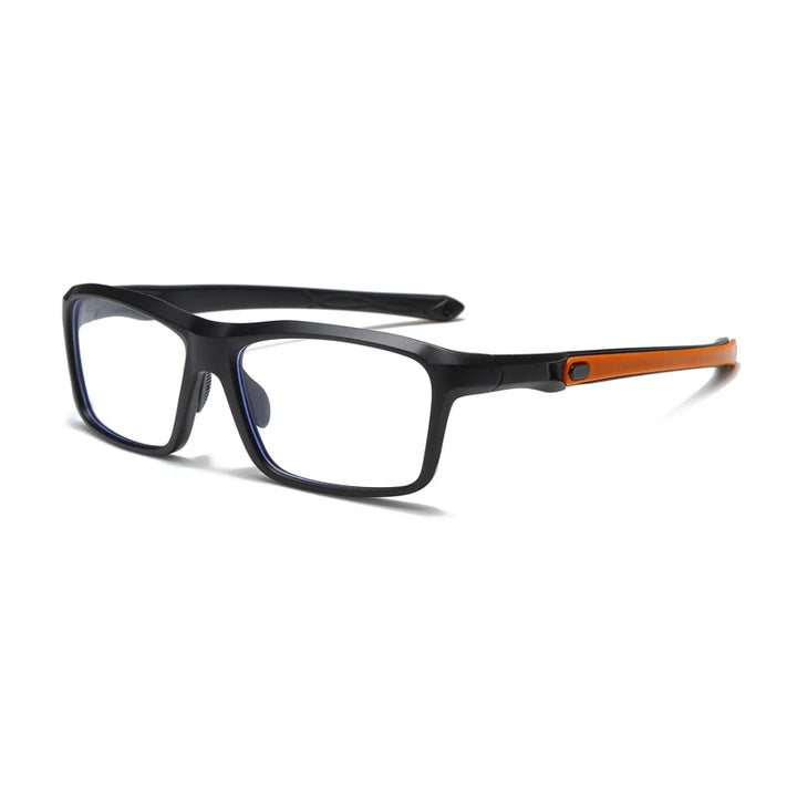 Hdcrafter Unisex Full Rim Square Tr 90 Titanium Sport Eyeglasses 81282