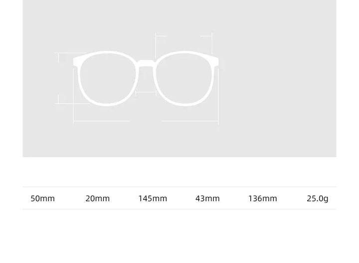 CCspace Unisex Full Rim Round Cat Eye Acetate Eyeglasses 56923 Full Rim CCspace