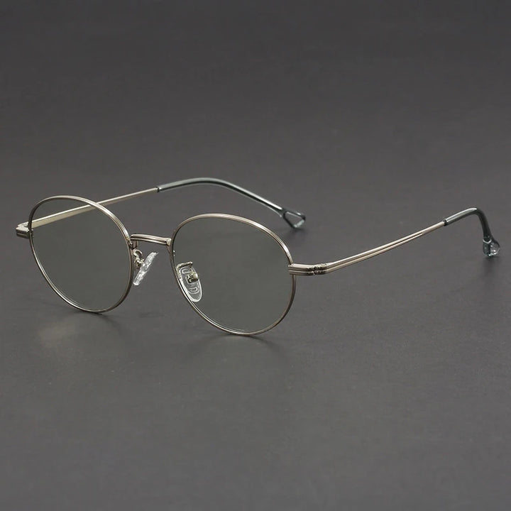 Xbora Unisex Full Rim Round Alloy Eyeglasses 83034