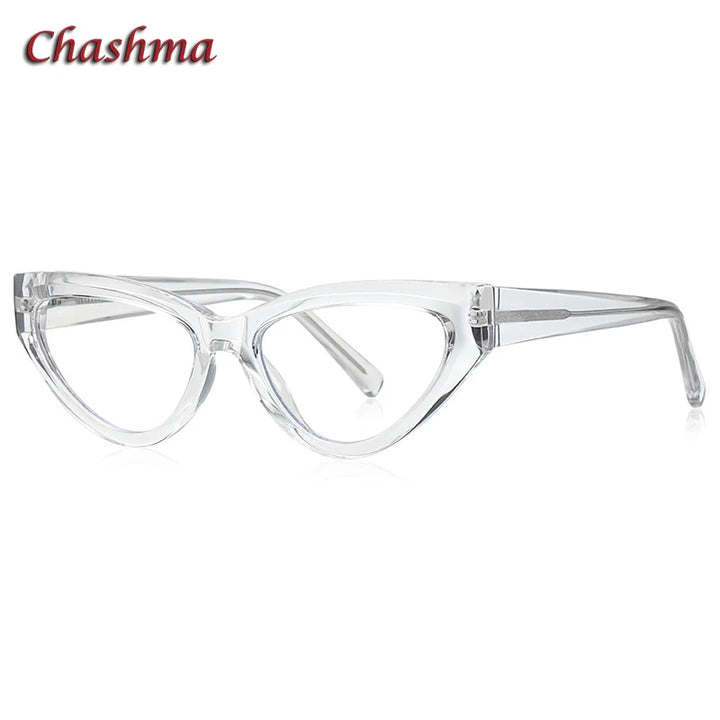 Chashma Ochki Women's Full Rim Cat Eye Tr 90 Titanium Eyeglasses 312153