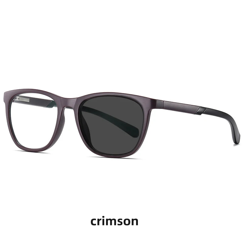Kocolior Unisex Full Rim Square Tr 90 Hyperopic Reading Glasses 2310 Reading Glasses Kocolior