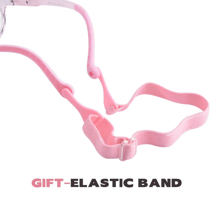 Secg Unisex Children's Full Rim Round Tr 90 Silica Eyeglasses 9924 Full Rim Secg