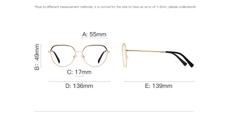 Vicky Unisex Full Rim Flat Top Round Tr 90 Titanium Reading Glasses 3098 Reading Glasses Vicky