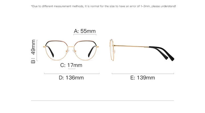 Vicky Unisex Full Rim Flat Top Round Tr 90 Titanium Reading Glasses 3098 Reading Glasses Vicky