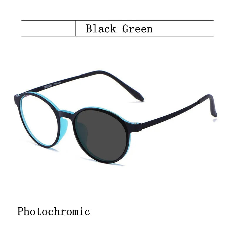 Kocolior Unisex Full Rim Round Plastic Reading Glasses A3050 Reading Glasses Kocolior