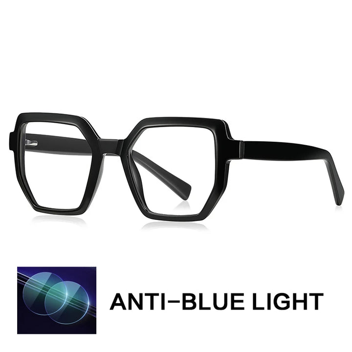 Gatenac Women's Full Rim Cat Eye Tr 90 Titanium Reading Glasses G2143