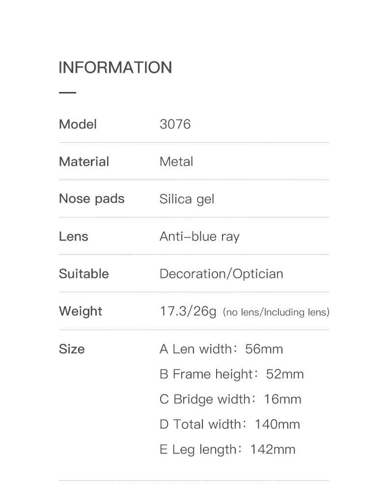 Vicky Women's Full Rim Polygon Cat Eye Stainless Steel Reading Glasses 3076 Reading Glasses Vicky