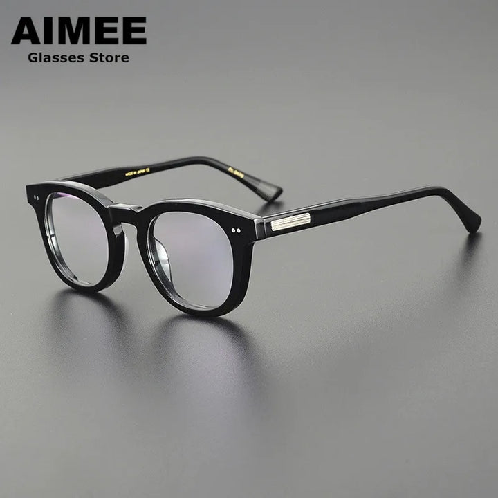 Aimee Unisex Full Rim Square Thick Acetate Eyeglasses14322
