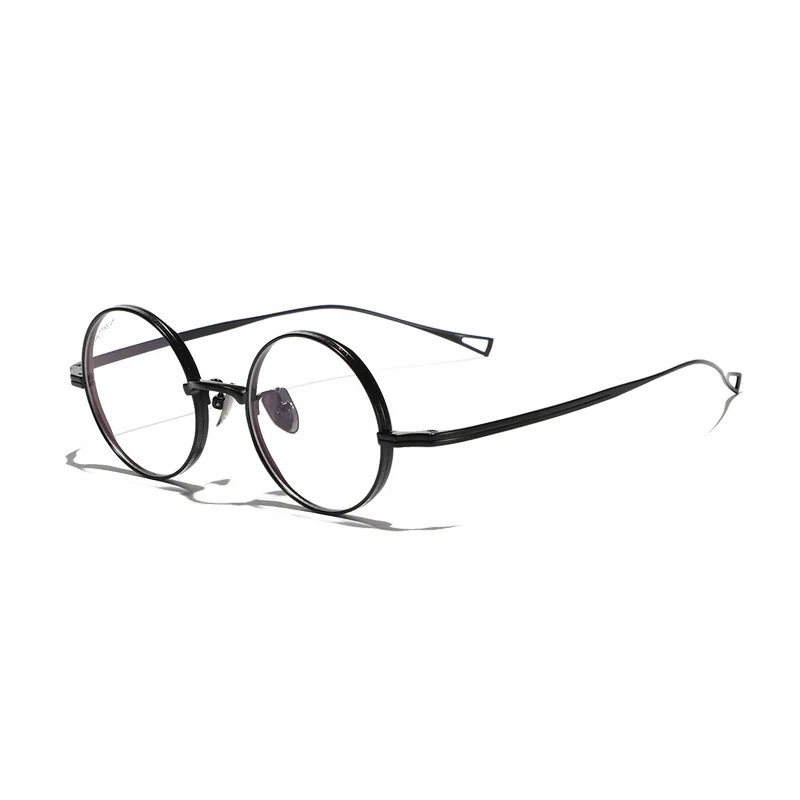 Ralferty Unisex Full Rim Round Titanium Eyeglasses 99274