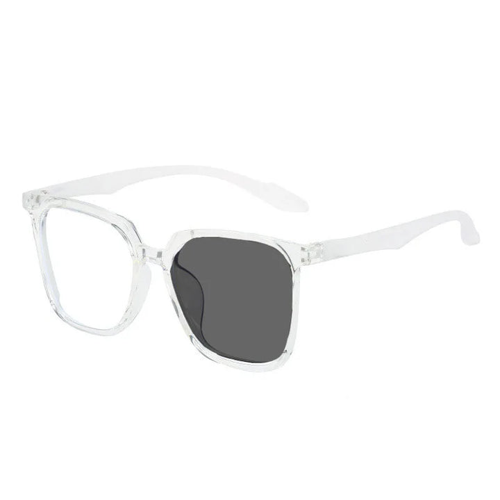 Kocolior Unisex Full Rim Large Square Acetate Hyperopic Reading Glasses 81013 Reading Glasses Kocolior