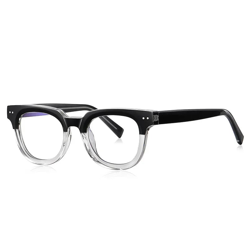 Hotony Unisex Full Rim Square Tr 90 PC Eyeglasses 212099