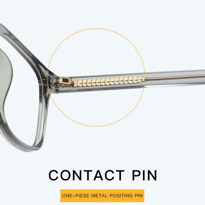 Vicky Unisex Full Rim Square Tr 90 Titanium Reading Glasses 2082 Reading Glasses Vicky