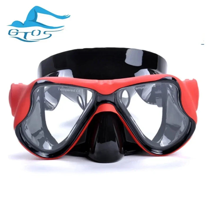 Aleefa Unisex Goggle Plastic Resin Lens Pc Silicone Swim Mask 64202