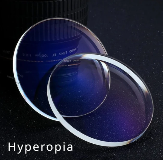 Vicky Single Vision Anti Reflection Anti Blue Clear Driving Lenses Lenses Vicky Lenses 1.56 Hyperopic (Make Things Bigger) 