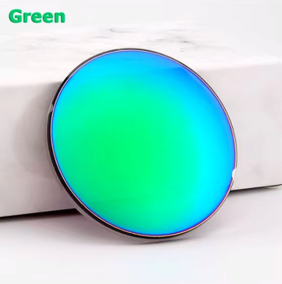 Aimee Single Vision MR Series Polarized Sunglass Lenses Lenses Aimee Lenses 1.56 Mirror Green