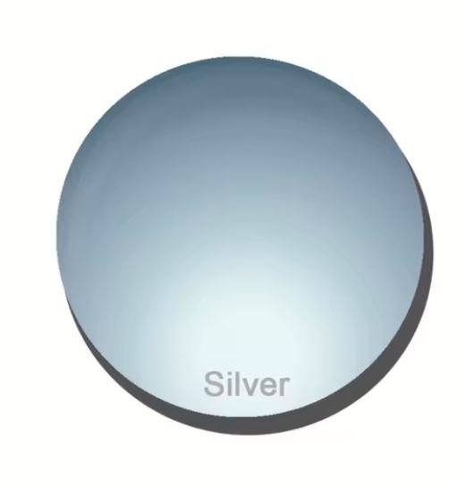 Aimee Single Vision MR Series Polarized Sunglass Lenses Lenses Aimee Lenses 1.56 Mirror Silver