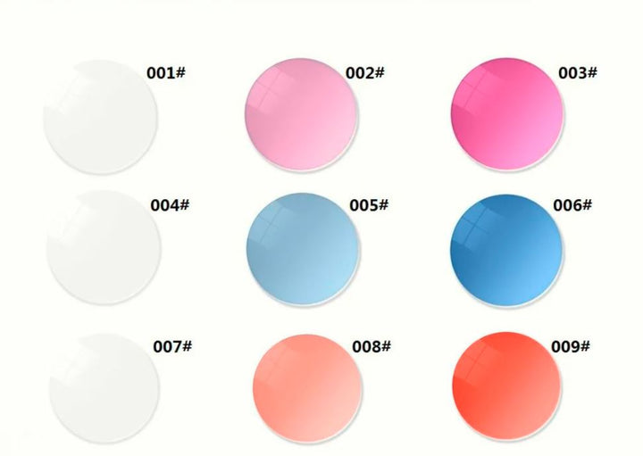 Aimee MR Series Progressive Tinted Rimless Lenses Lenses Aimee Lenses 1.61 MR-8 Page A