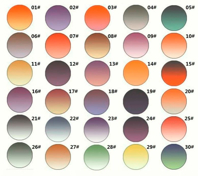 Aimee MR Series Progressive Tinted Rimless Lenses Lenses Aimee Lenses 1.61 MR-8 Page B