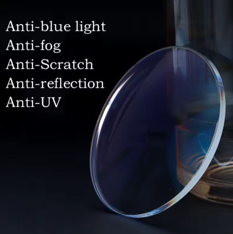 Momoja Single Vision Anti-Fog/Blue Clear Lenses