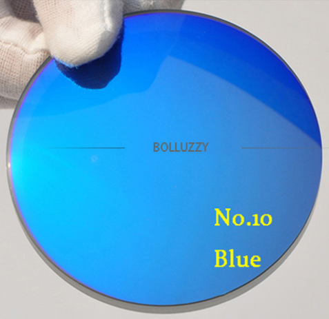 Bolluzzy Single Vision Polarized Sunglass Lenses Lenses Bolluzzy Lenses 1.56 Number 10 Blue 