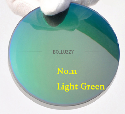 Bolluzzy Single Vision Polarized Sunglass Lenses Lenses Bolluzzy Lenses 1.56 Number 11 Light Green 