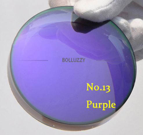 Bolluzzy Single Vision Polarized Sunglass Lenses Lenses Bolluzzy Lenses 1.56 Number 13 Purple 